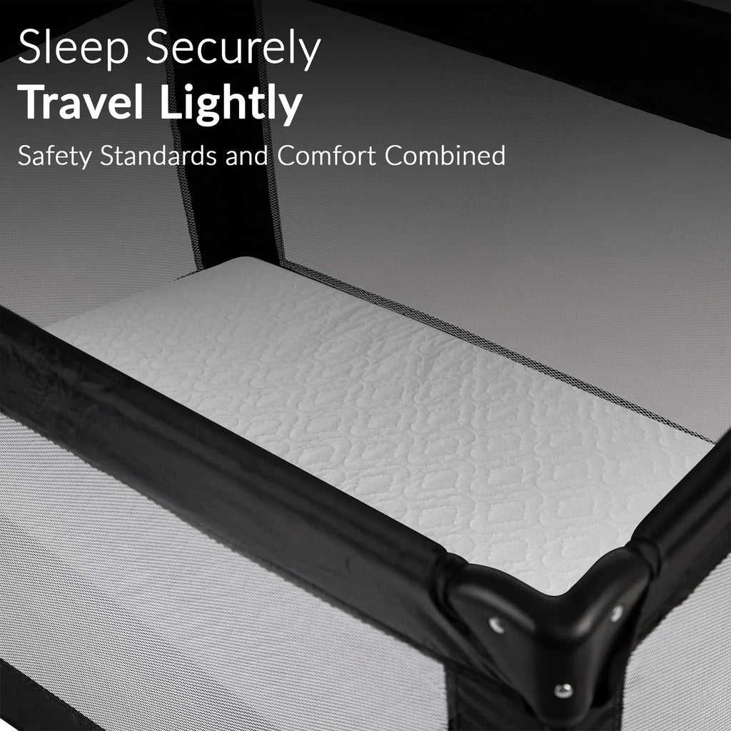Baby Toddler Travel Cot Mattress Anti Allergy Breathable