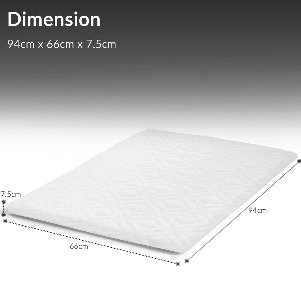 Baby Toddler Travel Cot Mattress Anti Allergy Breathable