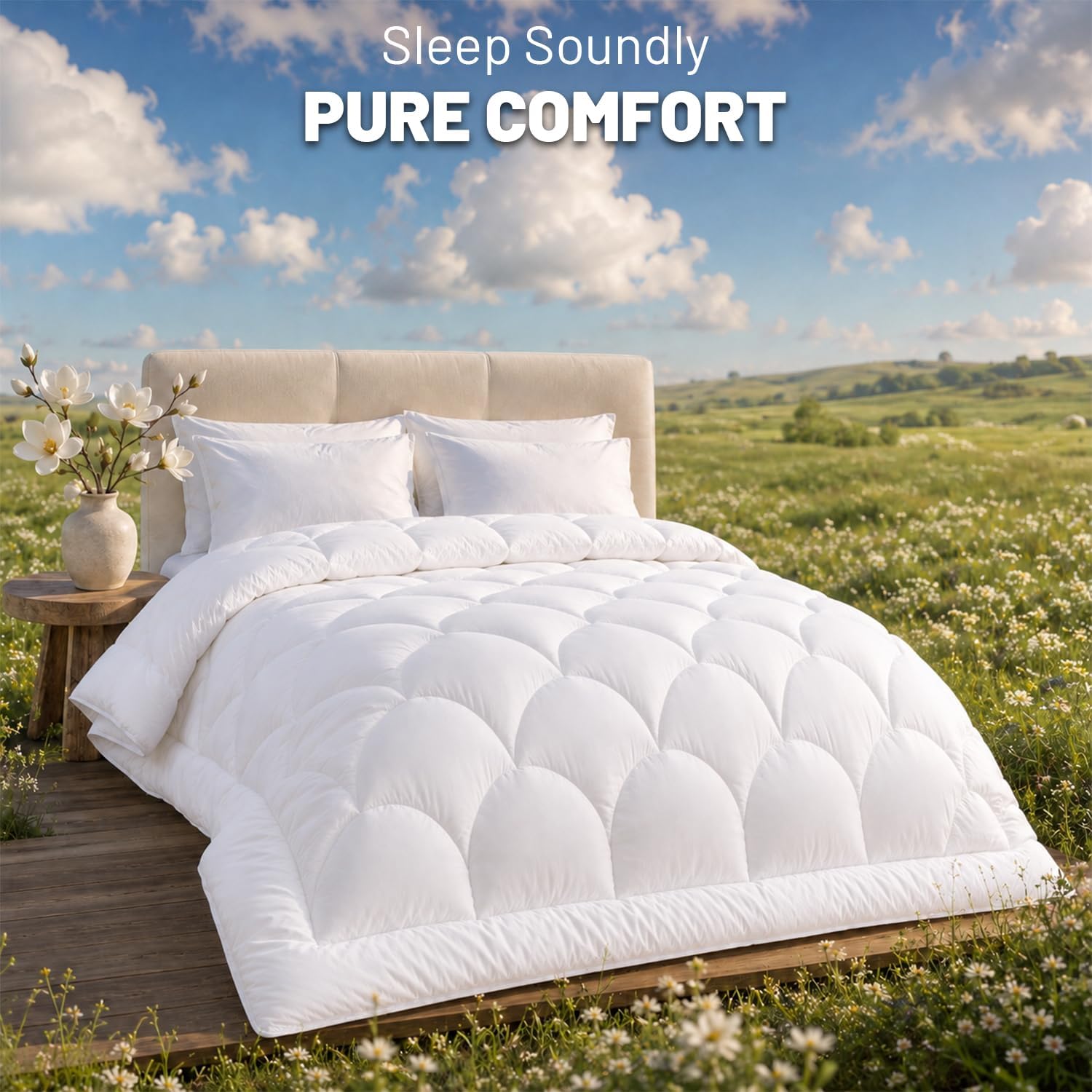 Microfibre Lightweight Anti Allergy Duvet 10.5 Tog