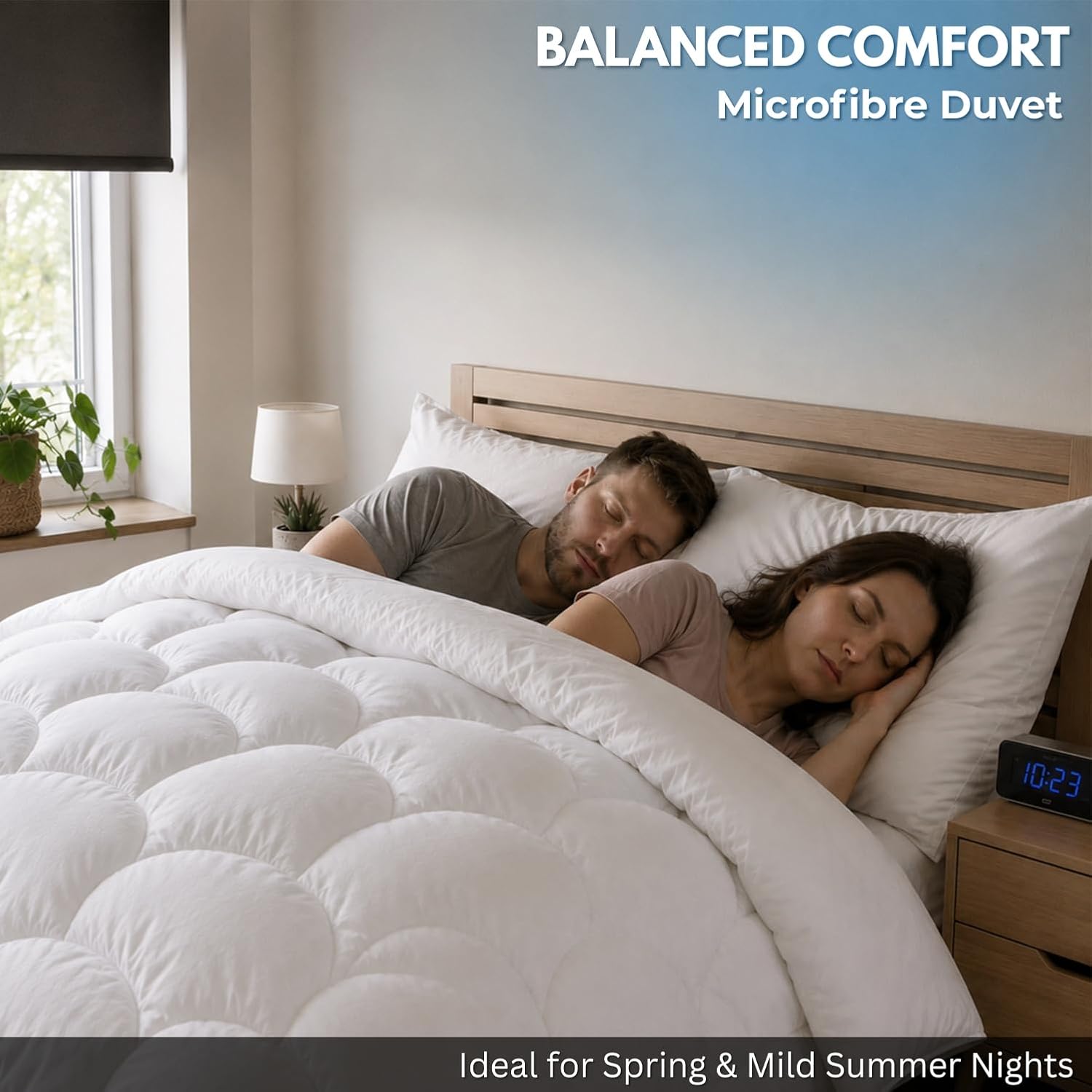 Microfibre Lightweight Anti Allergy Duvet 10.5 Tog