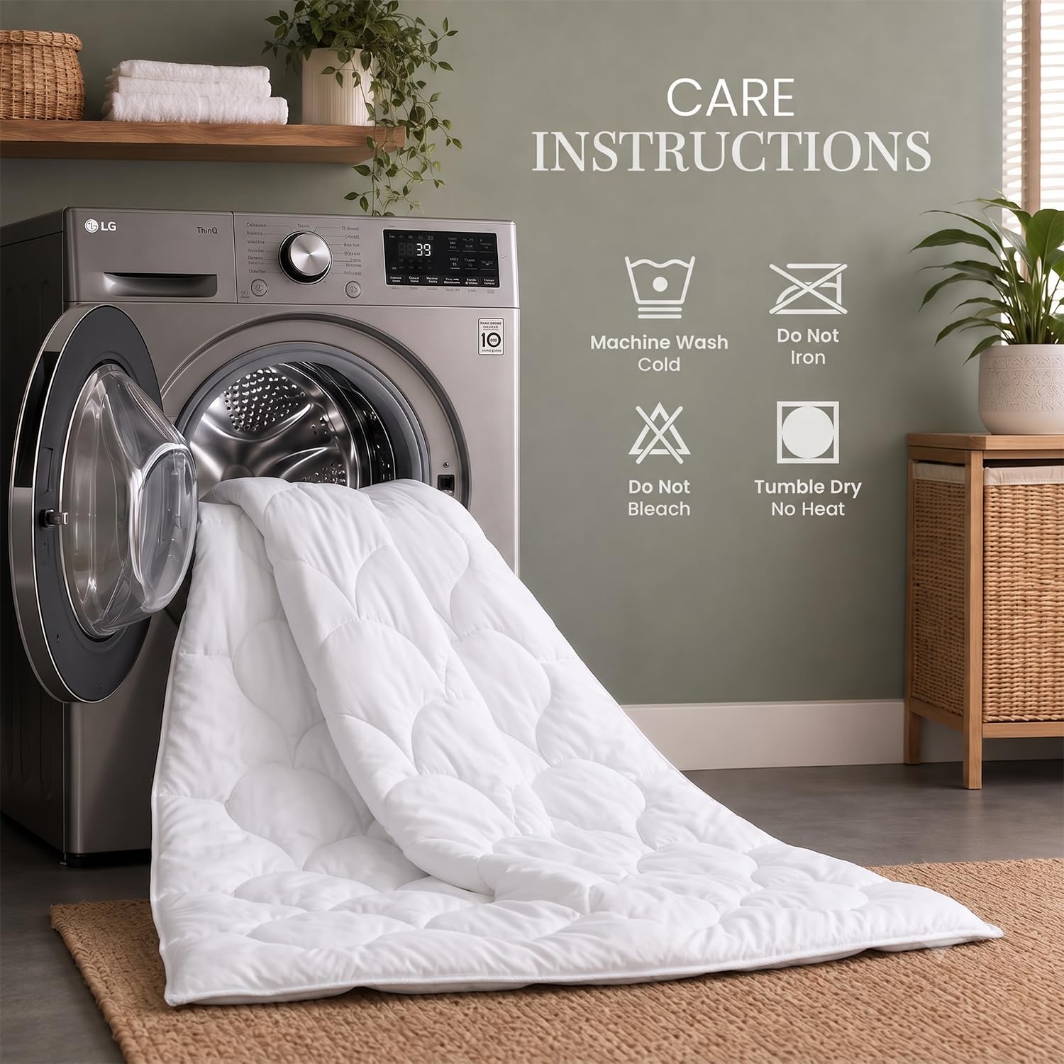 Microfibre Lightweight Anti Allergy Duvet 7.5 Tog