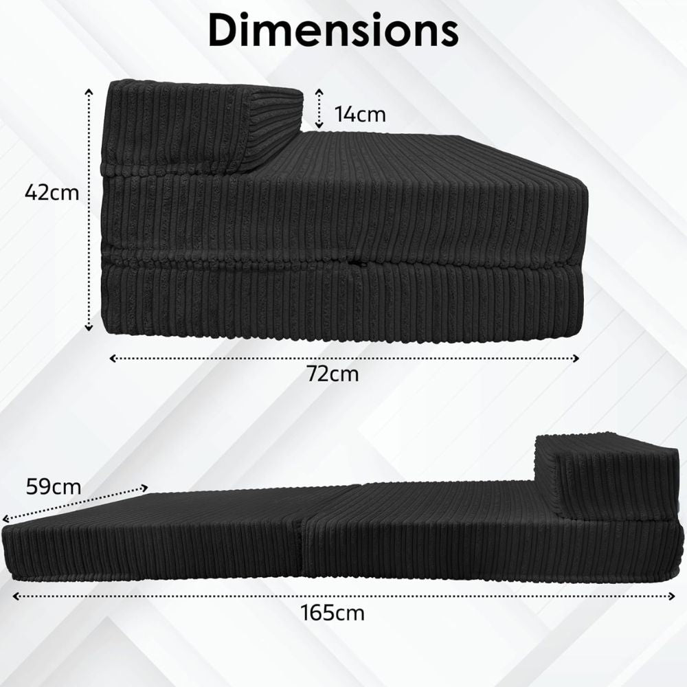 Jumbo Cord Chair Bed Sofa Z bed