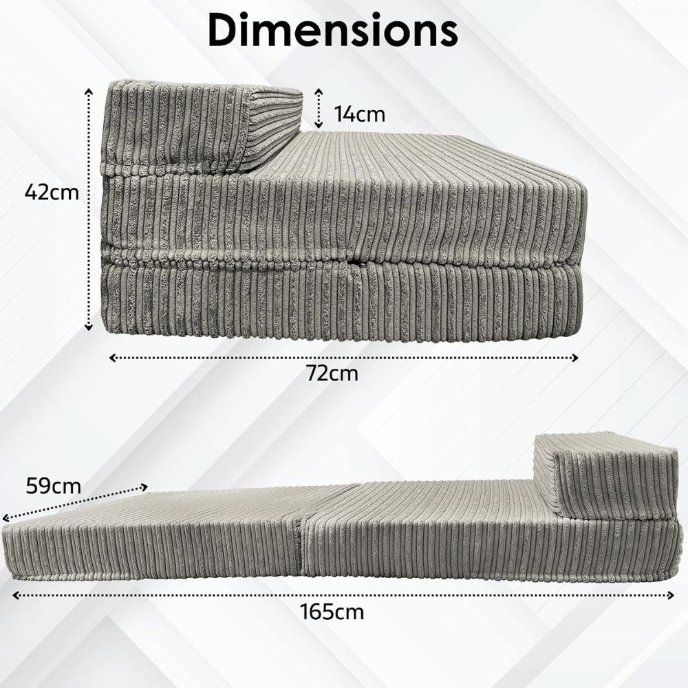 Jumbo Cord Chair Bed Sofa Z bed