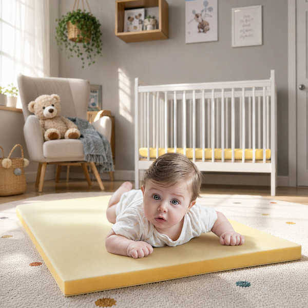 Cot Memory Foam Mattress Toppers