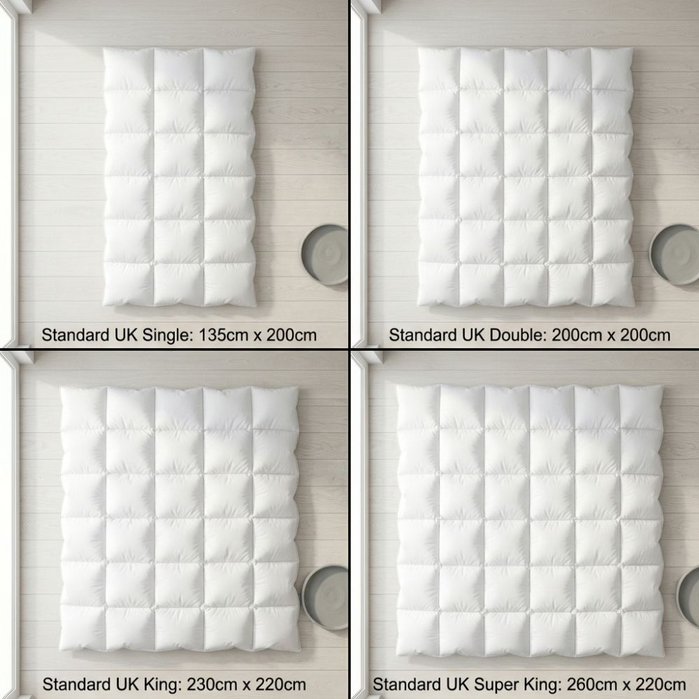 Duck Feather & Down Duvet Quilt 10.5 Tog