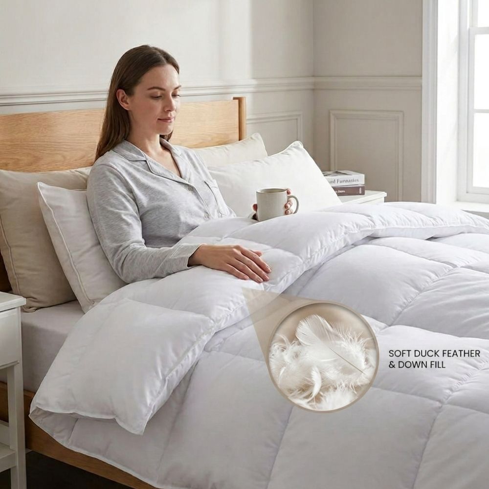 Duck Feather & Down Duvet Quilt 10.5 Tog