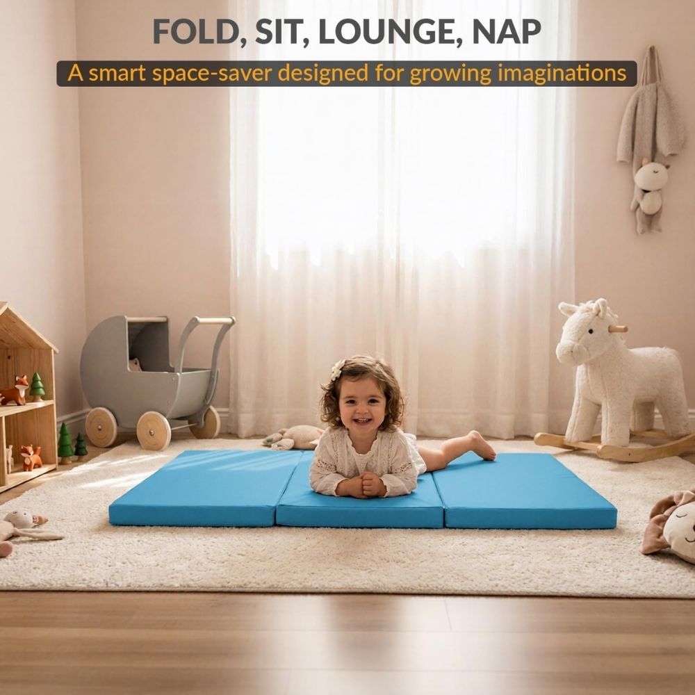 2 in 1 Fold Out Tri-fold Cube Z Bed Mattress