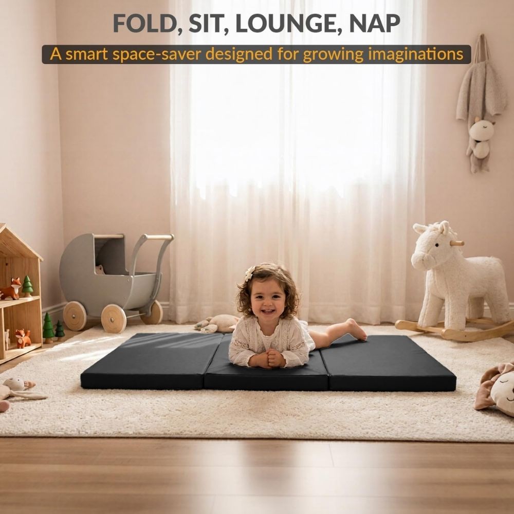 2 in 1 Fold Out Tri-fold Cube Z Bed Mattress