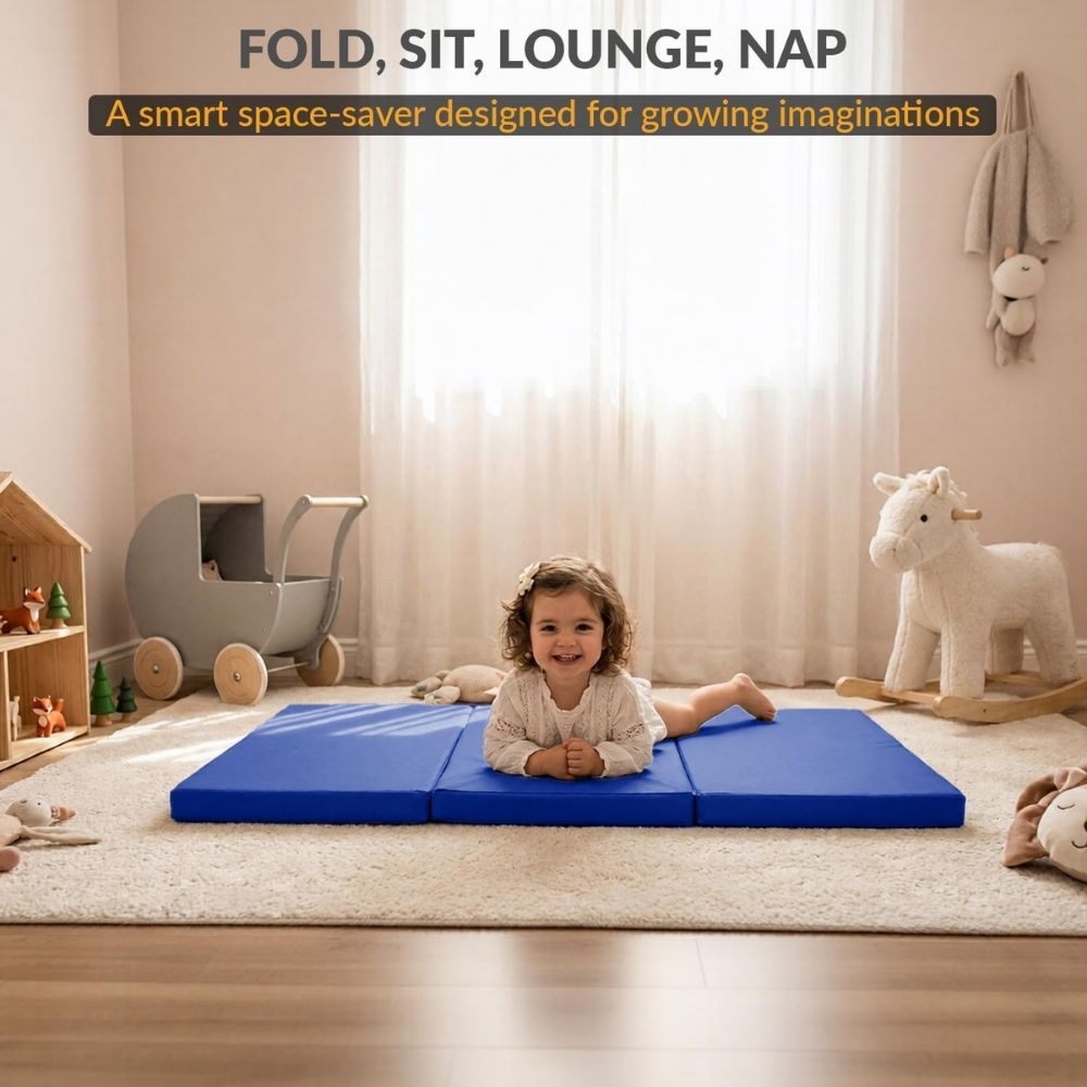 2 in 1 Fold Out Tri-fold Cube Z Bed Mattress
