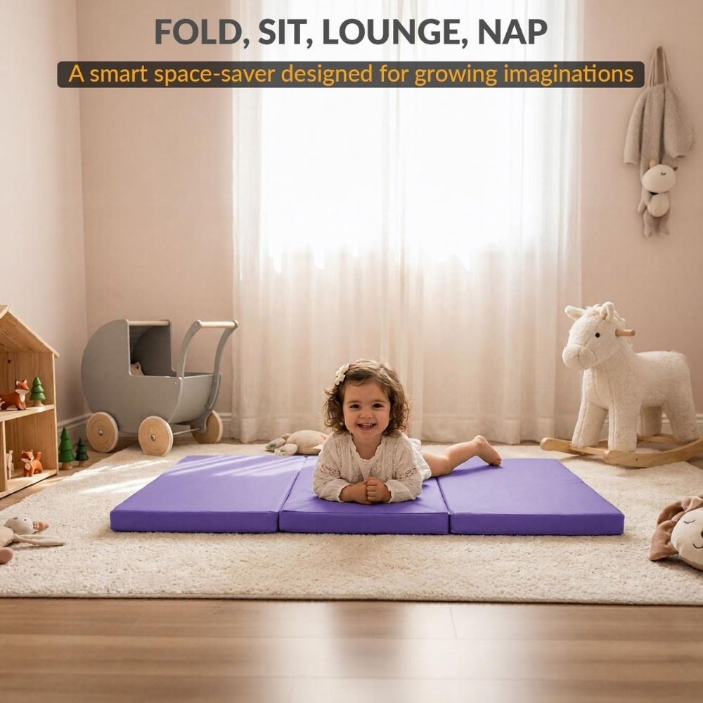 2 in 1 Fold Out Tri-fold Cube Z Bed Mattress