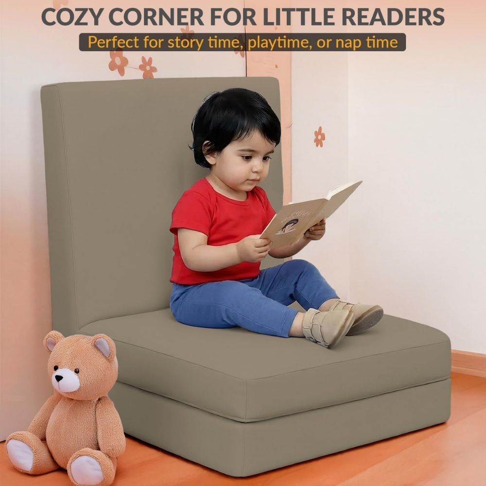 2 in 1 Fold Out Tri-fold Cube Z Bed Mattress