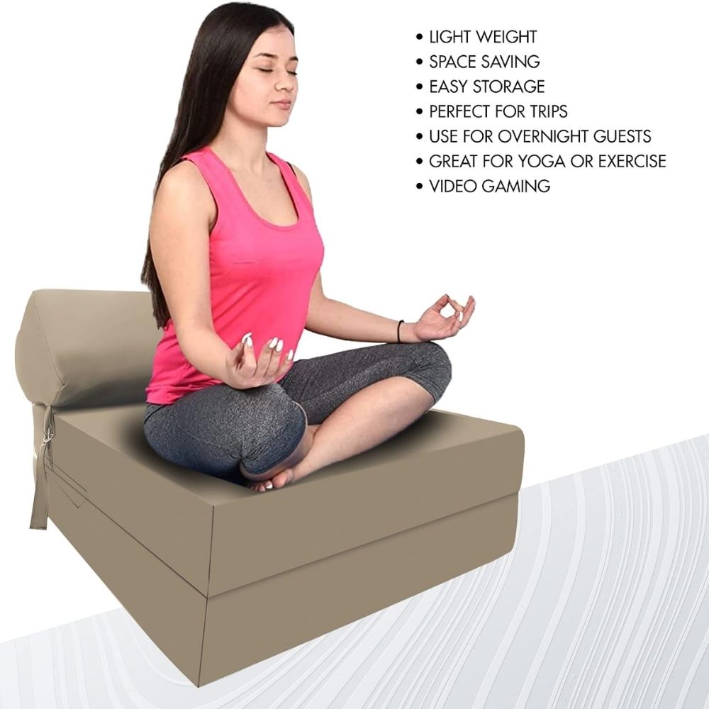 Z bed Fold out Sofa Bed Futon Chair with Pillow