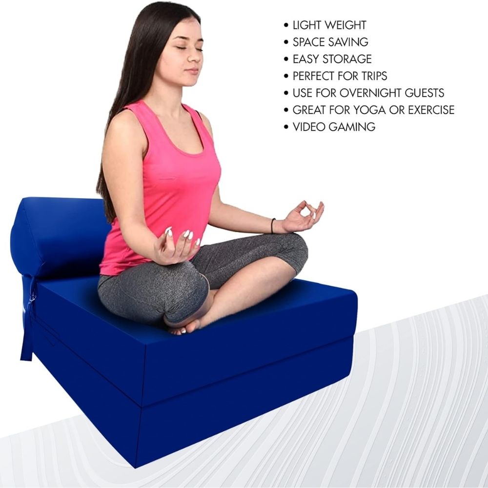 Z bed Fold out Sofa Bed Futon Chair with Pillow