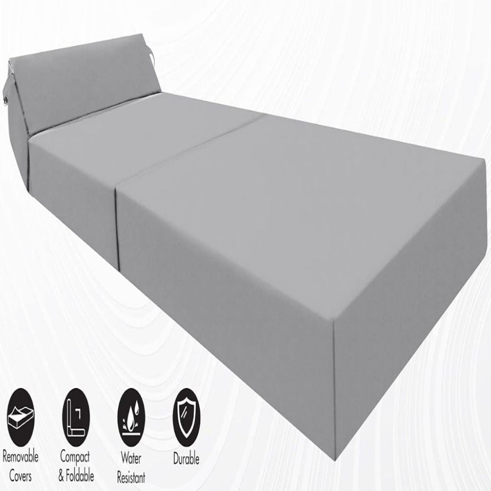 Z bed Fold out Sofa Bed Futon Chair with Pillow