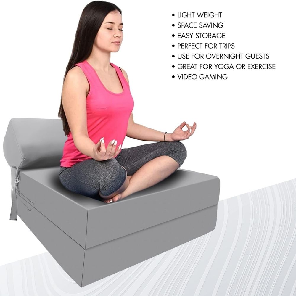 Z bed Fold out Sofa Bed Futon Chair with Pillow