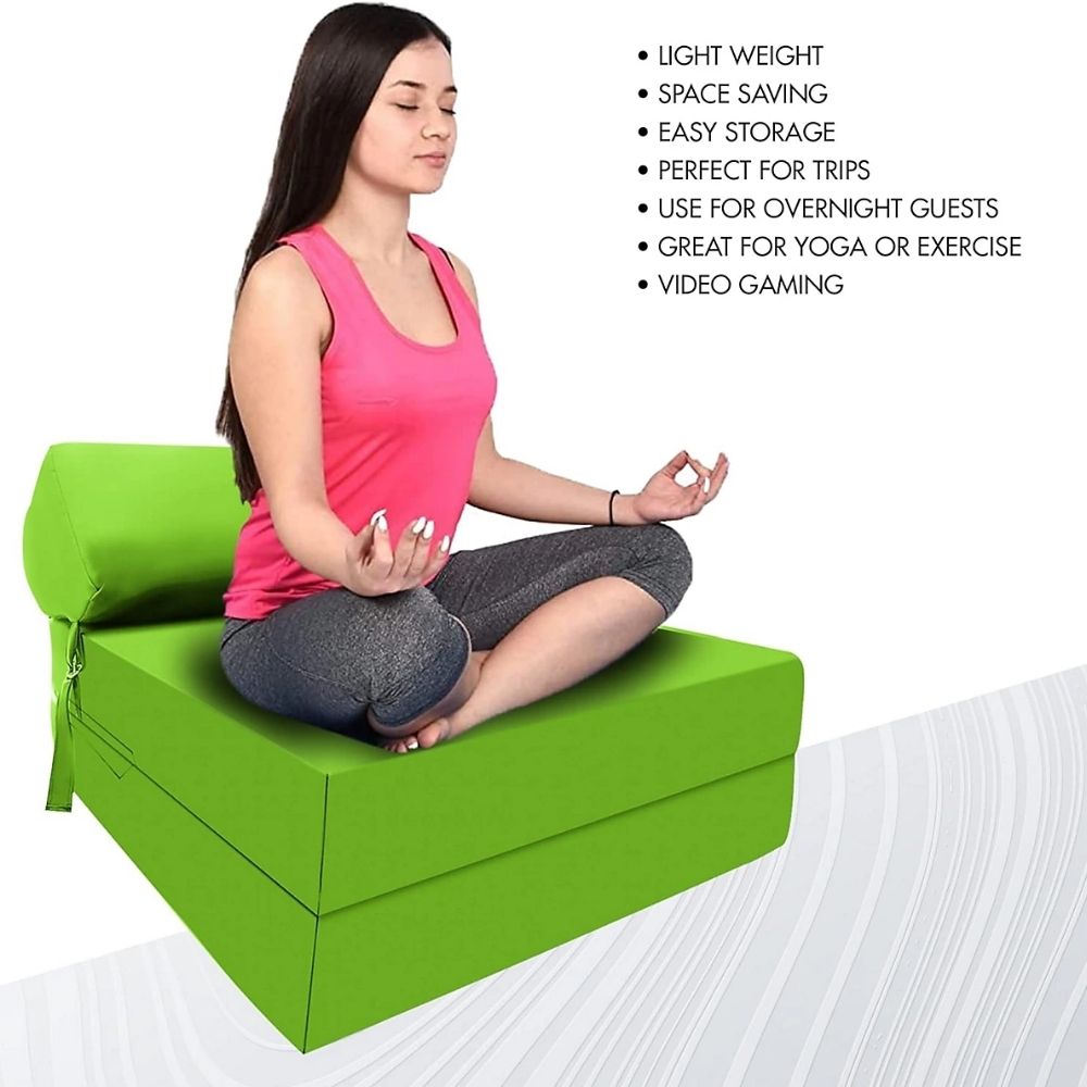 Z bed Fold out Sofa Bed Futon Chair with Pillow