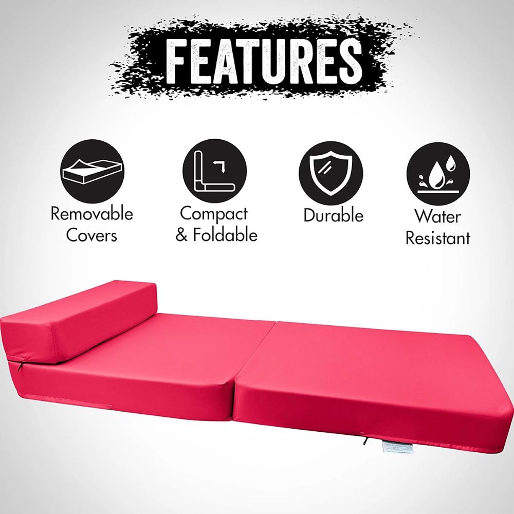 Single Sofa Bed Chair – Convertible Z-Bed