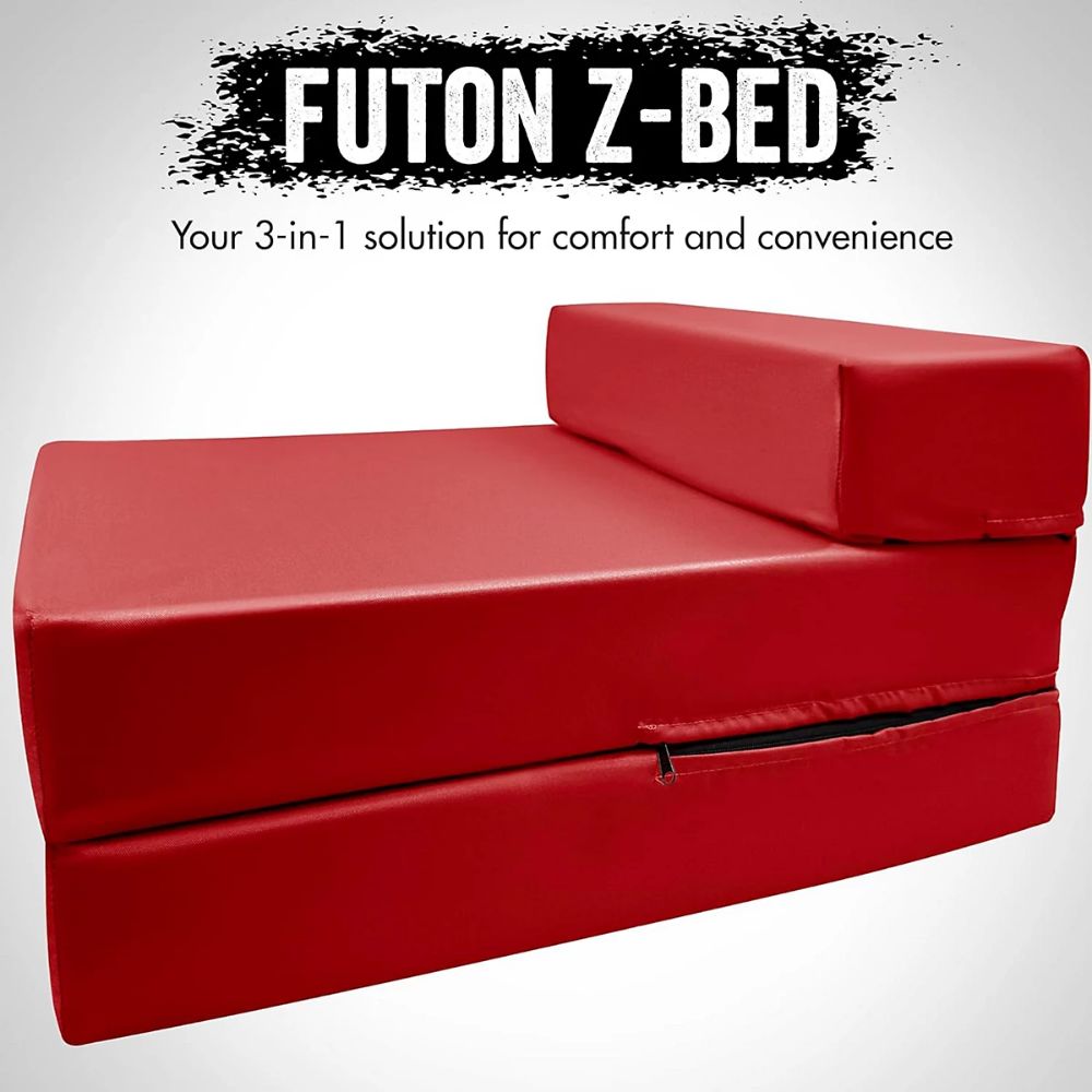 Single Sofa Bed Chair – Convertible Z-Bed